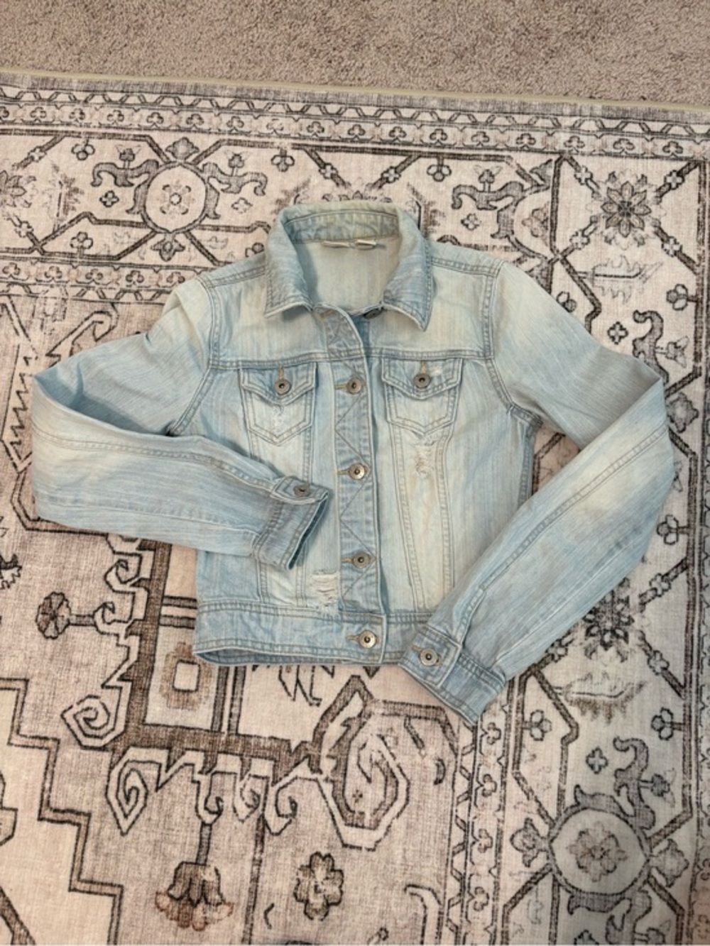 Girls Mudd Light Blue Denim Jacket